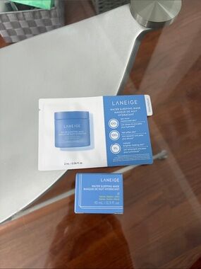 Laneige Water Sleeping Mask NIB 10mL w/ 2mL extra packet